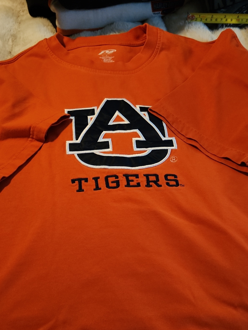 Auburn Tigers Mens Orange Short-Sleeve Tee